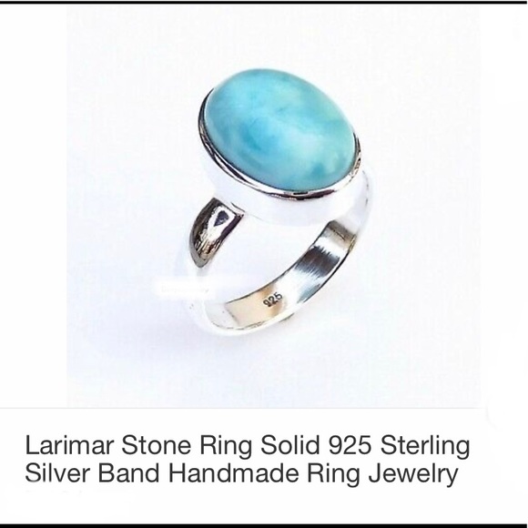 Larimar sliver ring - Picture 4 of 10